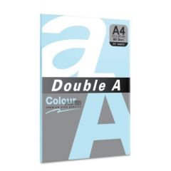 Hartie color pentru copiator  A4,  80g/mp,  25coli/top, Double A - pastel ocean